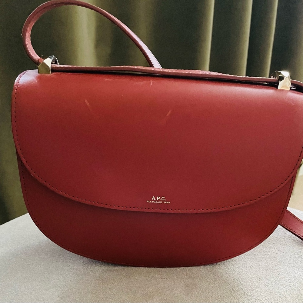 APC Geneve flap crossbody bag